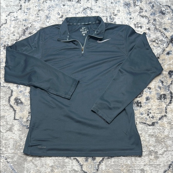 Nike Other - Nike Dri-FIT Quarter Zip Pullover Long Sleeve Shirt Men’s Size L Gray